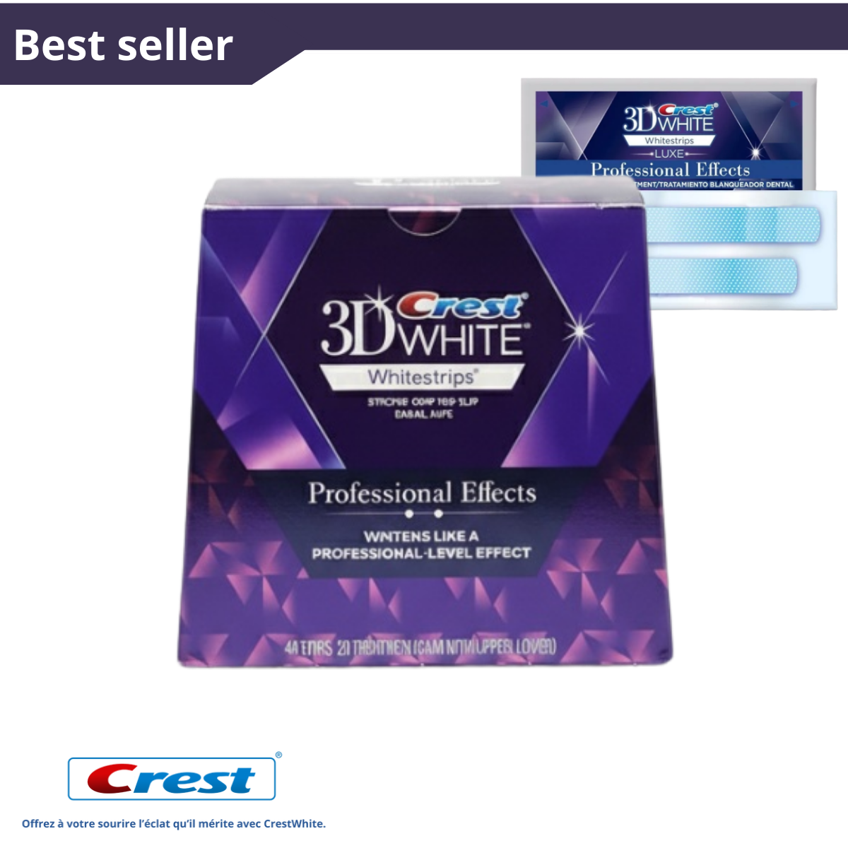 Crest 3D Whitestrips Professional Effects – Zahnaufhellung