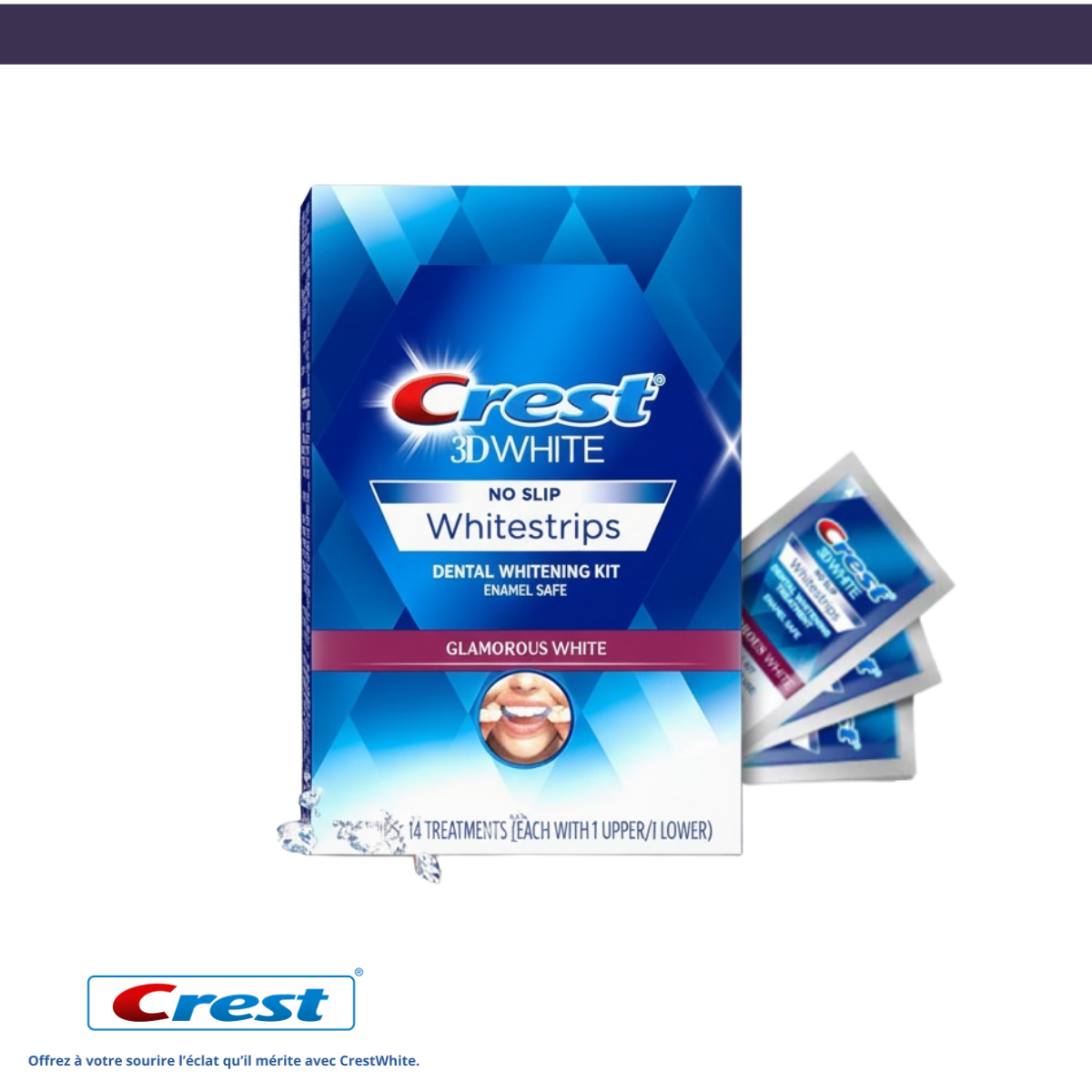 Crest 3D Whitestrips Glamorous Effects – Zahnaufhellung